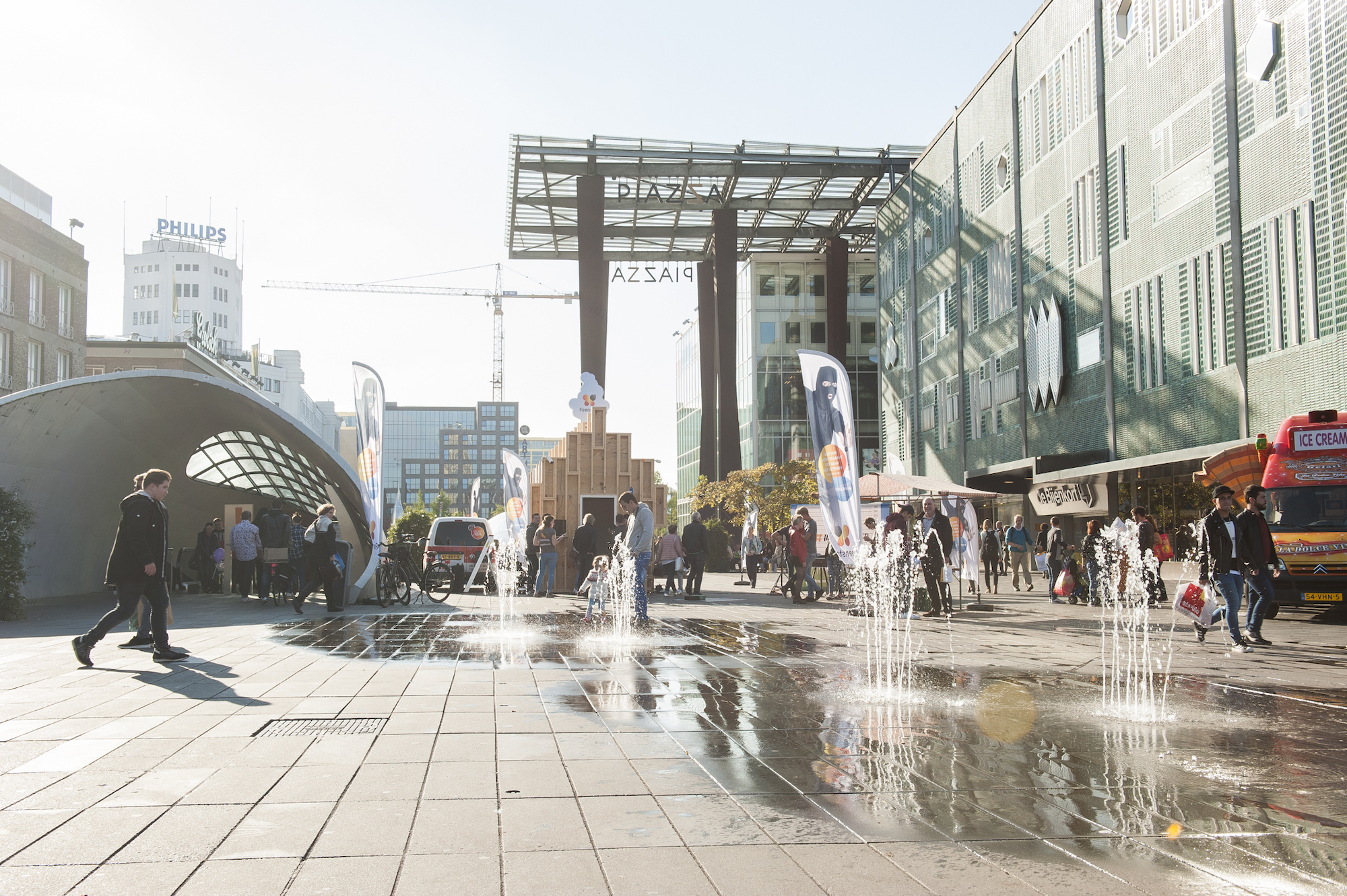 Overzicht foto van de Break-In Experience in Eindhoven voor Feenstra.