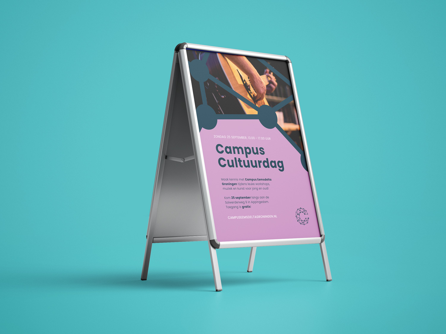 Poster Ontwerp Campus Eemsdelta Groningen