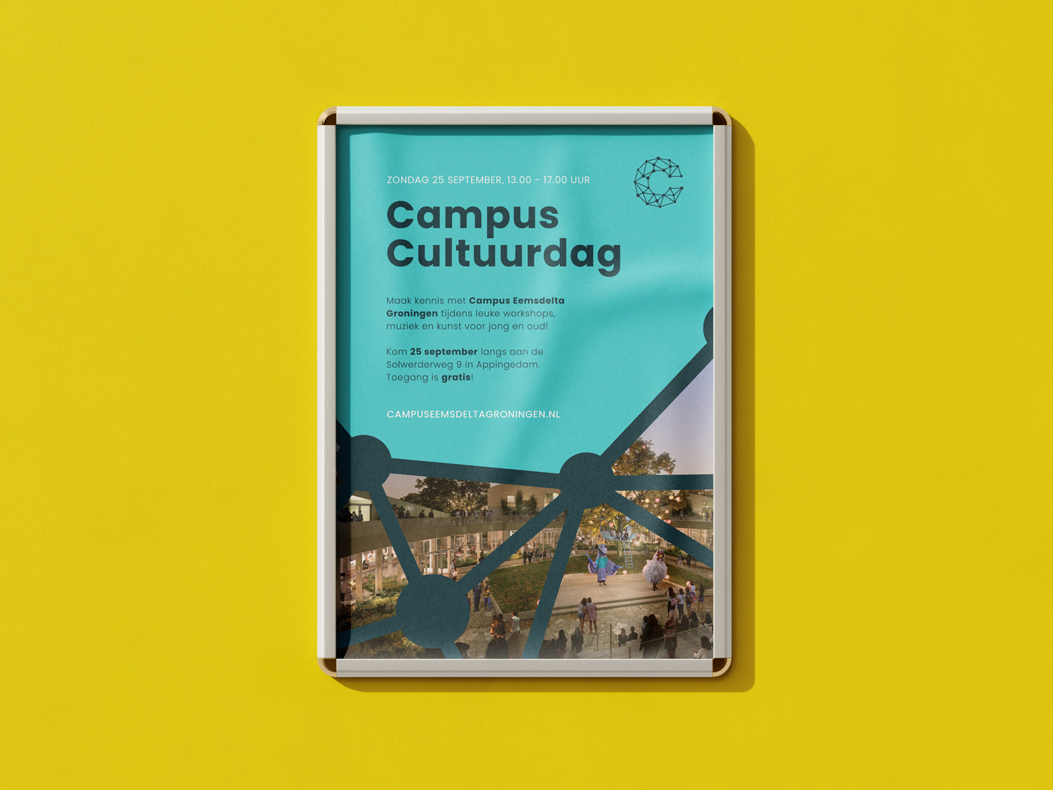 Poster Ontwerp Campus Eemsdelta Groningen